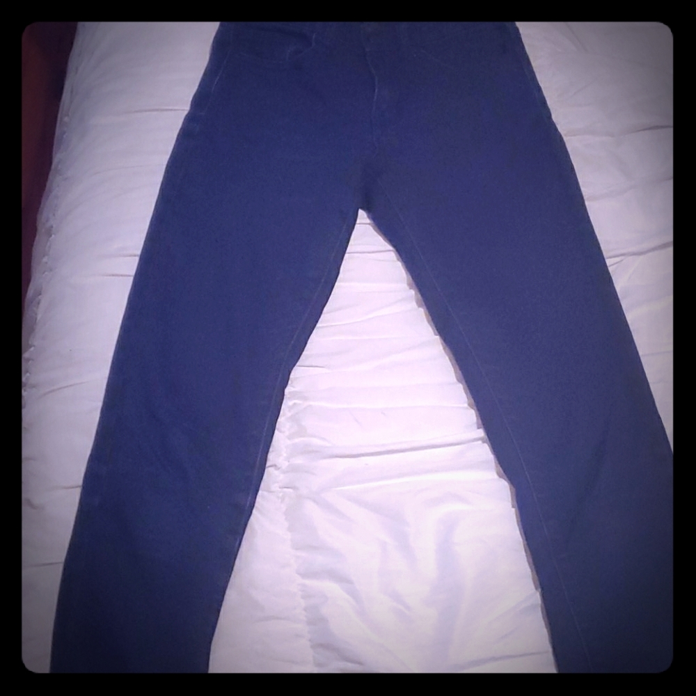 Forever21 Dark Blue Skinny Jeans